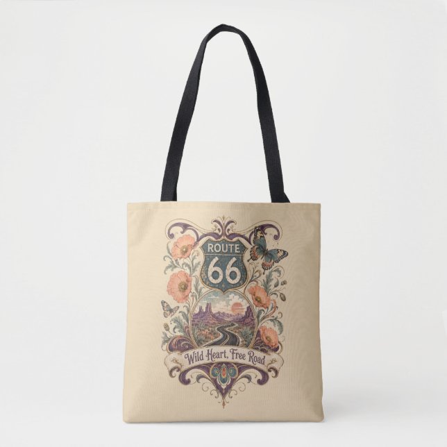 Wild Heart Wüsten Highway Carryall (Vorderseite)