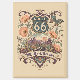 Wild Heart Wüstenblick Erinnerungsstück Magnet