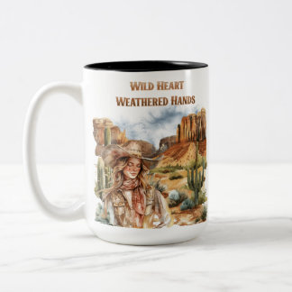 Wild Hearts Zweifarbige Tasse