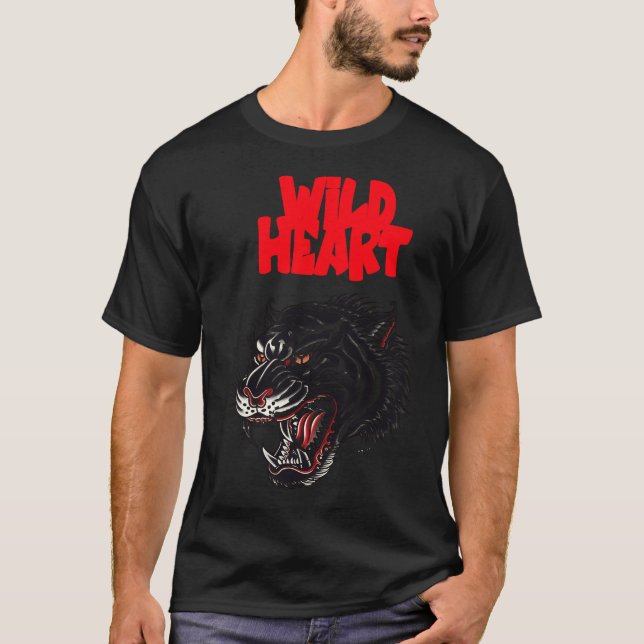 WILD HERART T-Shirt (Vorderseite)