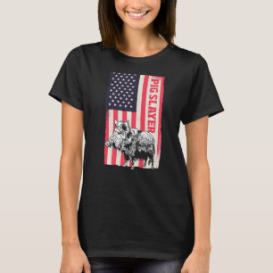 Wild Hog Animal Hunter Hog Assassin Boar Jagd P T-Shirt