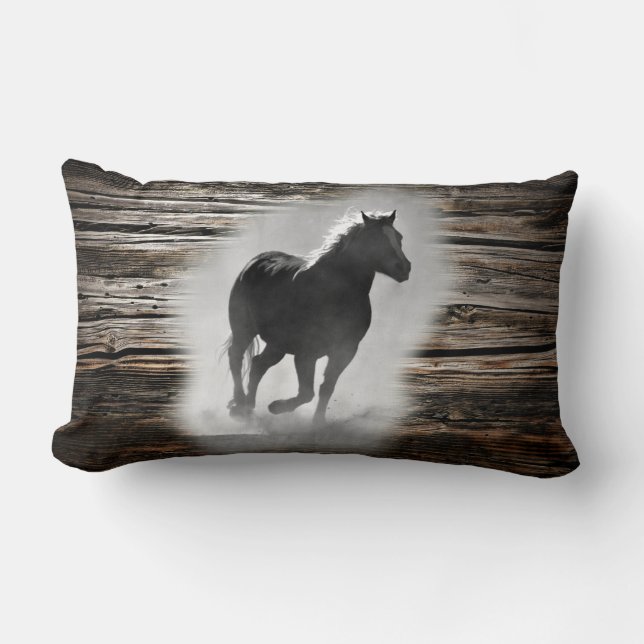 Wild Horse Galloping Lendenkissen (Vorderseite)