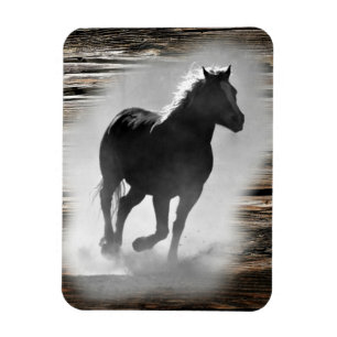 Wild Horse Galloping Magnet