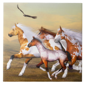 Wild Horse Herd Tile Fliese