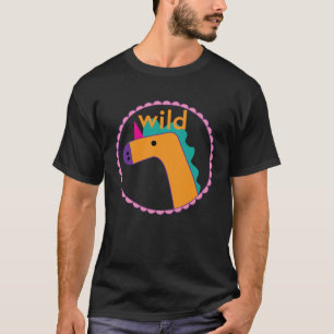 Wild Horse Unicorn, entworfen von 7-jährigen Künst T-Shirt