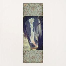 WILD HORSE VON UTAH ORIGINAL ART YOGA MAT YOGAMATTE