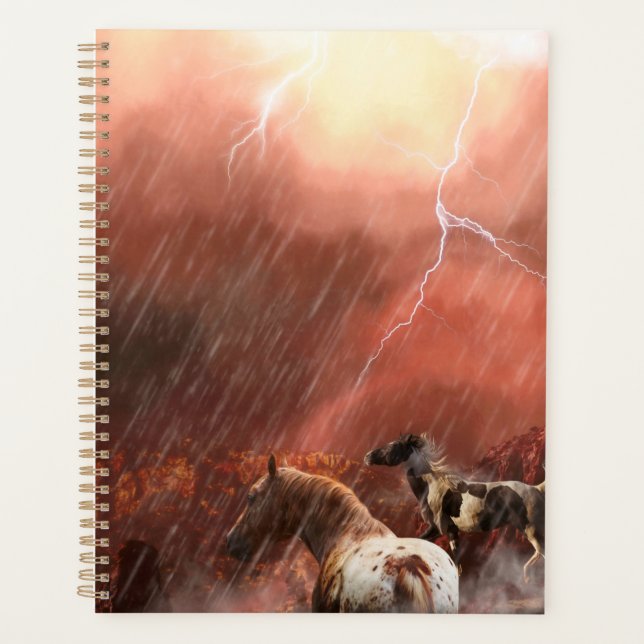 WILD HORSES DESERT STORM PLANER (Vorderseite)