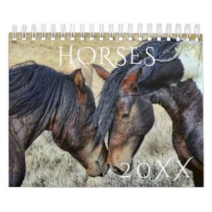 WILD HORSES, DIY JAHR KALENDER