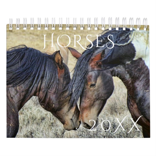 WILD HORSES, DIY JAHR KALENDER (Titelbild)