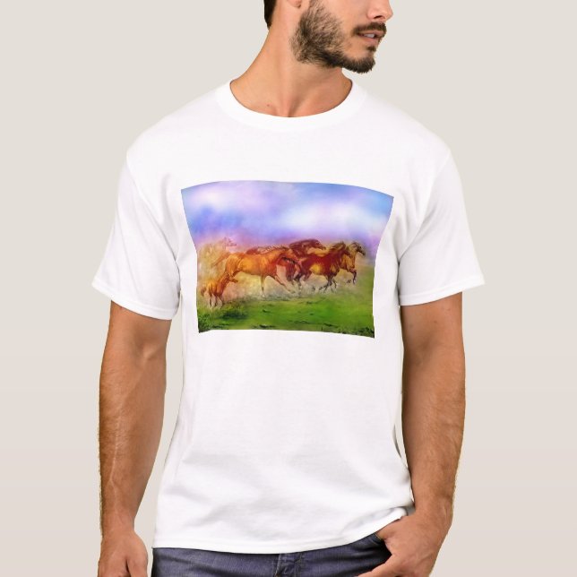 WILD HORSES T-Shirt (Vorderseite)
