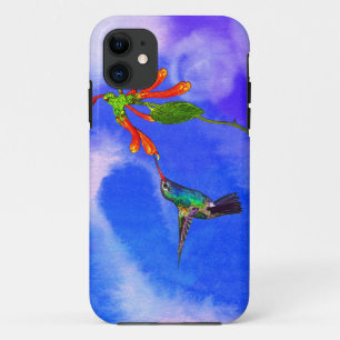 Wild Hummingbird Bird-Lover's Art Series iPhone 11 Hülle