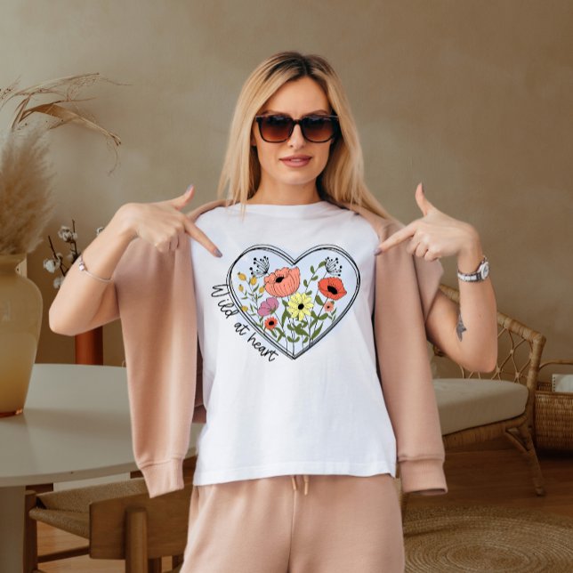 Wild im Herzen T-Shirt (Von Creator hochgeladen)