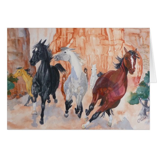 Wild in den Schluchten (Vorderseite (Horizontal))