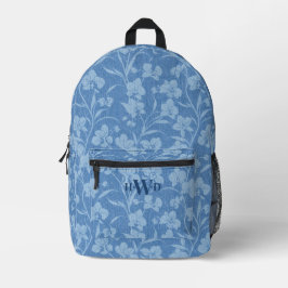 Wild Indigo Orchid Bedruckter Rucksack