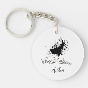 Wild Ink Publishing Autor Schlüsselanhänger