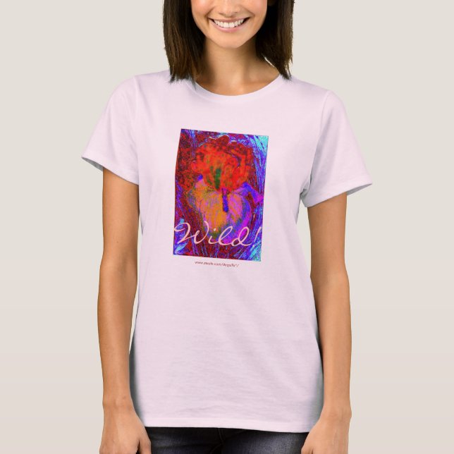 WILD! IRIS T-Shirt (Vorderseite)
