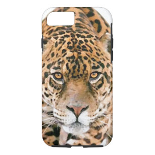 Wild Jaguar Eyes Tough iPhone 7 Fall Case-Mate iPhone Hülle