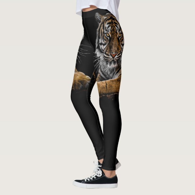 Wild Jungle Animal Tiger Leggings (Links)