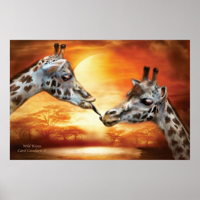 Wild Kisses Art Poster (Vorne)