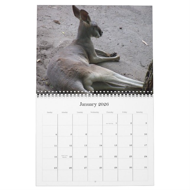 Wild lebende Tiere 2011 Kalender (Jan 2026)