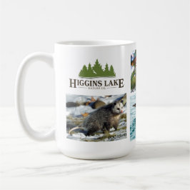 Wild lebende Tiere des Higgins Sees, Michigan Kaffeetasse