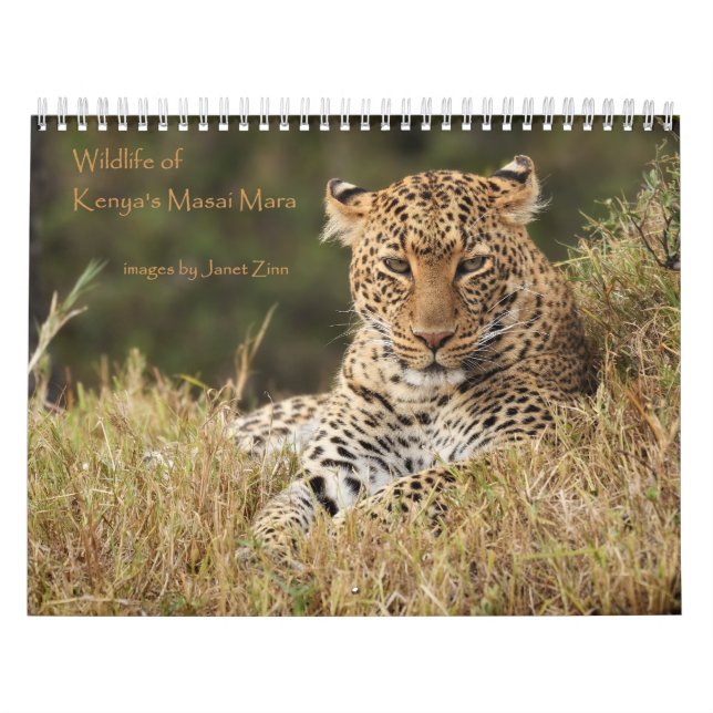 Wild lebende Tiere von Kenias Masai-Mara-Kalender Kalender (Titelbild)