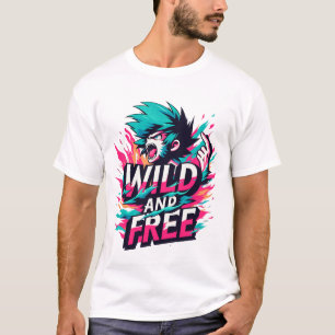wild lebende und freie Tiere T-Shirt