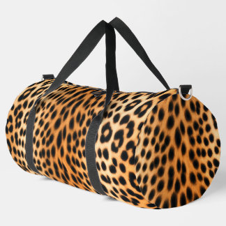 Wild Leopard Energy – Bold Animal Print Fashion Duffle Bag