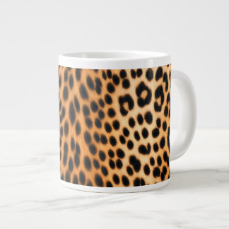 Wild Leopard Energy – Bold Animal Print Fashion Jumbo-Tasse