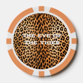 Wild Leopard Energy – Bold Animal Print Fashion Pokerchips