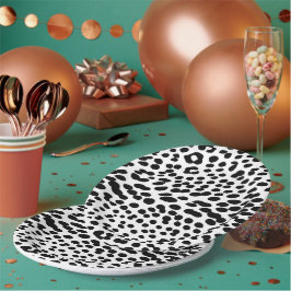Wild Leopard Energy – Kühne Tierprint-Mode Pappteller