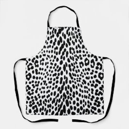 Wild Leopard Energy – Kühne Tierprint-Mode Schürze