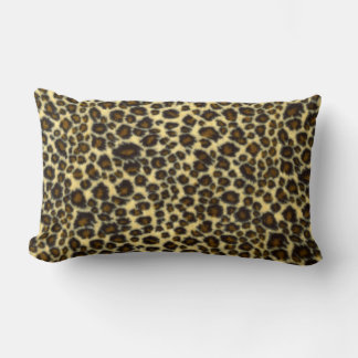 Wild Leopard Print Lendenkissen