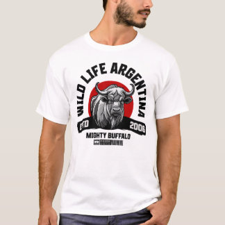 Wild Life Argentina – Mighty Buffalo Urban Power T-Shirt