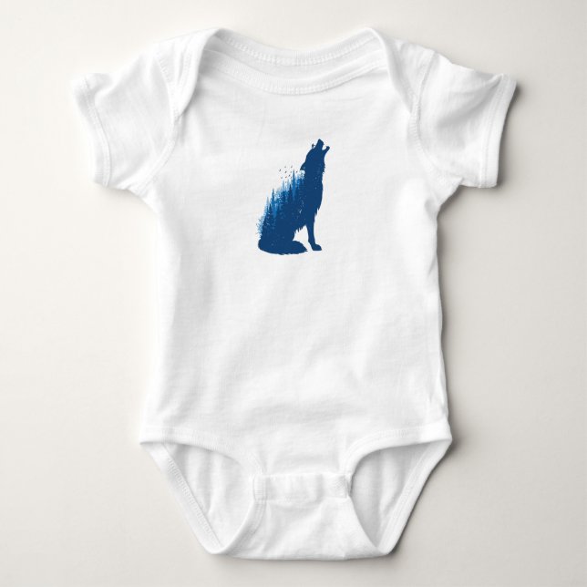 Wild Life Baby Strampler (Vorderseite)