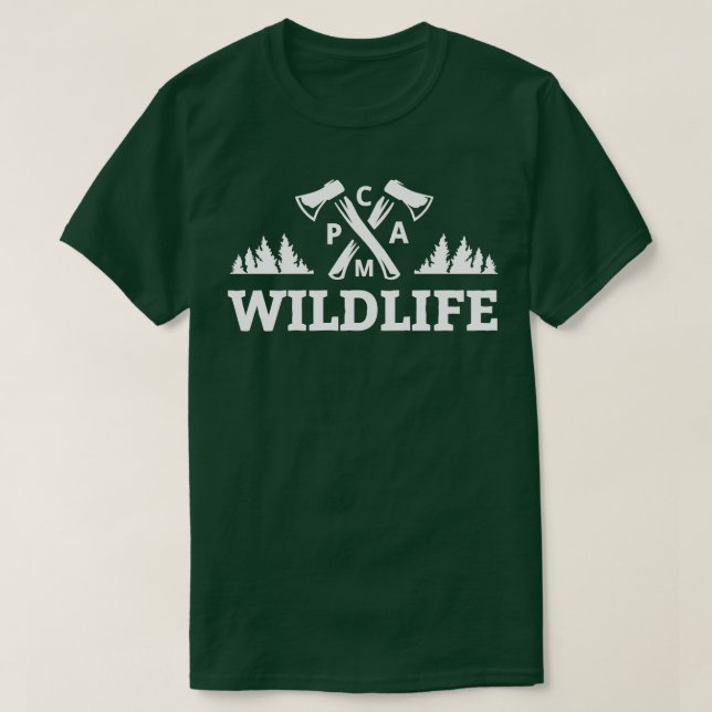 Wild Life Camp T-Shirt (Design vorne)