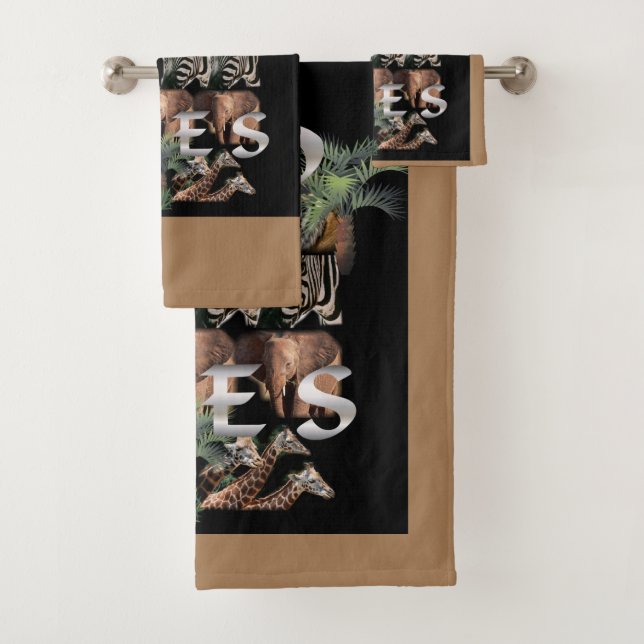Wild Life Lovers Badhandtuch Set (Insitu)