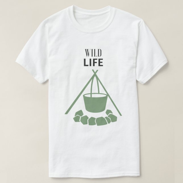 Wild Life T-Shirt (Design vorne)