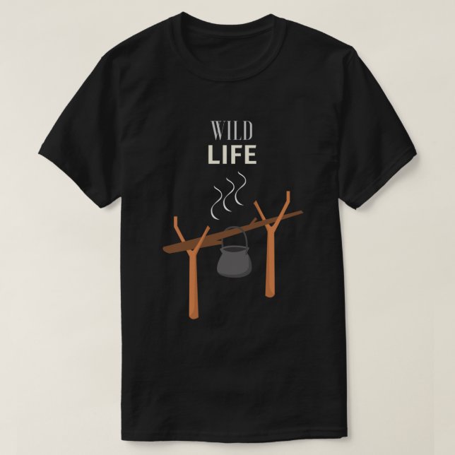 Wild Life T - Shirt (Design vorne)