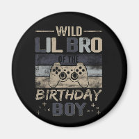 Wild Lil Bro vom Geburtstagsjungen Video Gamer