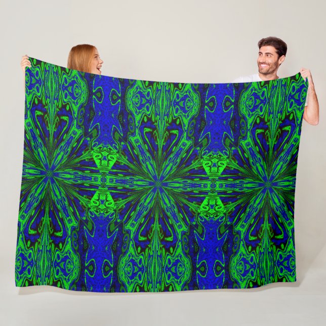 Wild Lilies 5 Fleecedecke (Beispiel)