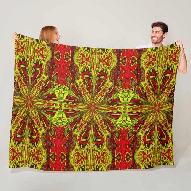 Wild Lilies 7 Fleecedecke (Beispiel)