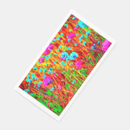 Wild Meadow in Bloom Pop Art Serviette