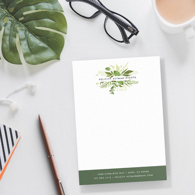 Wild Meadow Personalisiert Business Post-it Klebezettel (Von Creator hochgeladen)