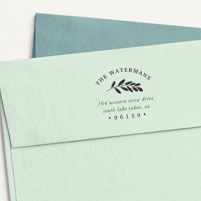 Wild Meadow Rücksendeadresse Permastempel (Von Creator hochgeladen)