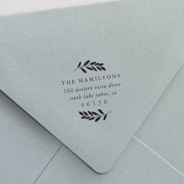 Wild Meadow Rücksendeadresse Permastempel (Von Creator hochgeladen)