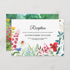 Wild Meadow | Summer Forest Wedeption Card Einladung