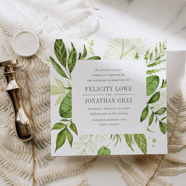 Wild Meadow Wedding Einladung | Platz (Von Creator hochgeladen)