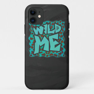 Wild mir Dalmatiner Brown und Aquamarines Design Case-Mate iPhone Hülle
