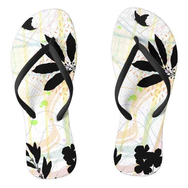 Wild mit der Natur Flip Flops (Fußbett)